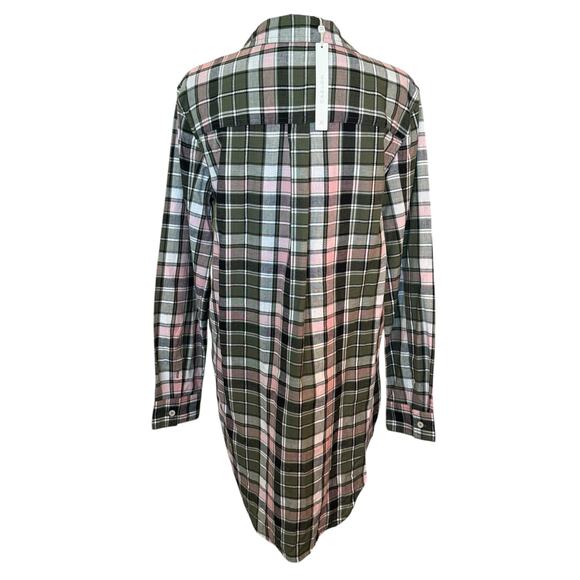 NEW CASLON Nordstrom Multicolor Plaid Cotton Button-Up Shirt Sz S - Picture 6 of 8